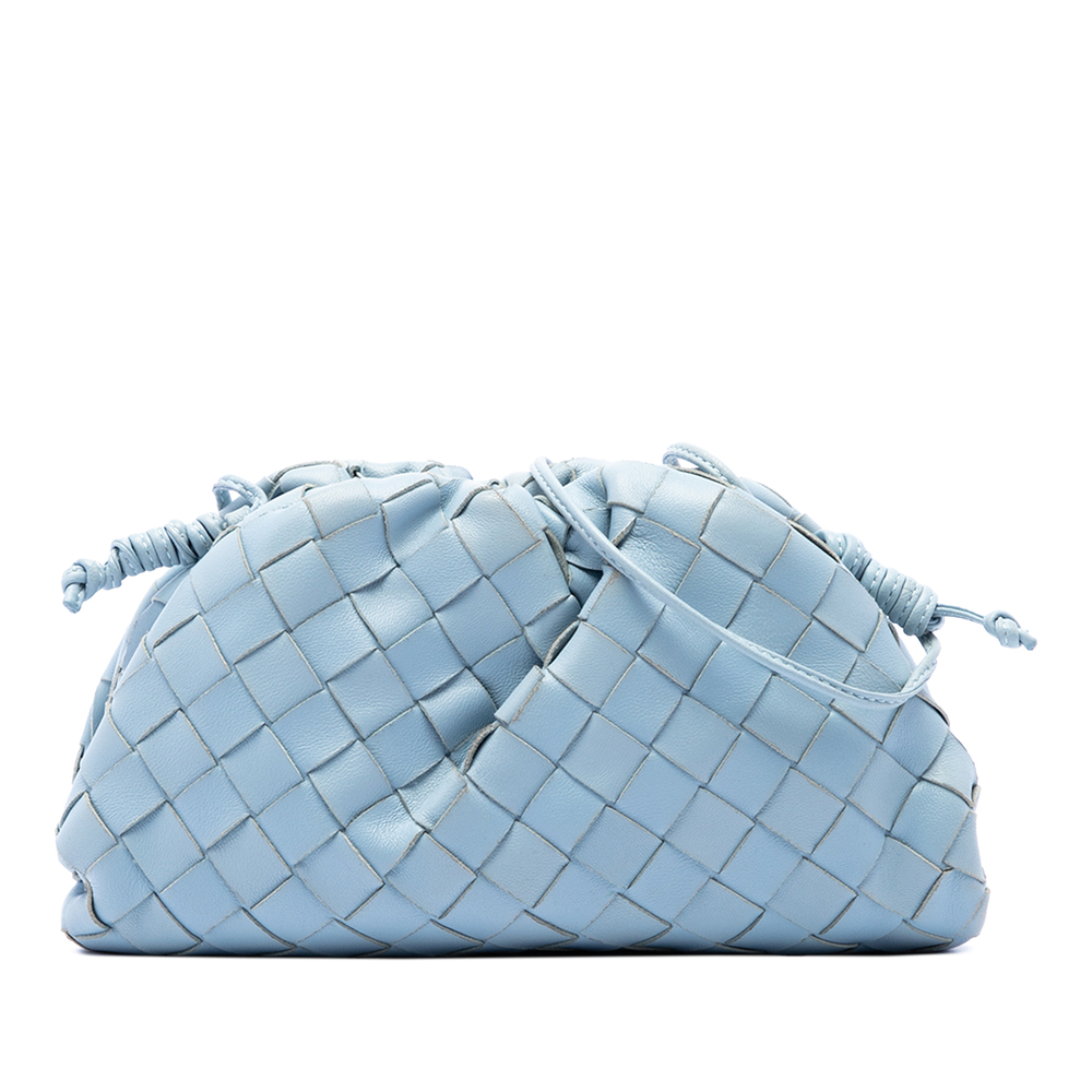 Pre-Loved Bottega Veneta Nappa Intrecciato The Mini Pouch Crossbody